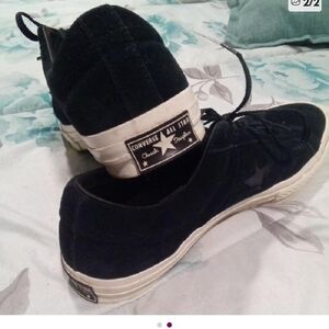 Converse Black and White All Star Sneakers